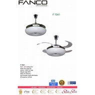 FANCO CEILING FAN F7041 FAN WITH LED LIGHT / KIPAS