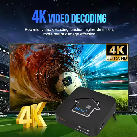 GTMEDIA HDTV Converter X1 ATSC3.0 Digital Terrestrial Signal Receiver 4K DRM Channel 2+32GB DVR Reco