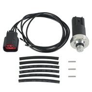 Fuel Pressure Sensor with Repair Wiring Compatible with 2012-2016 Ford F250 F350 F450 F550 Super Dut