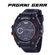 Pagani Gear 52mm Men's Digital Watch PG-012