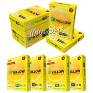 500 sheets/450 sheet A4 ik yellow paper/1 ream/Printing Paper 70gsm/80gsm/Kertas A4/Copy Paper/a4纸