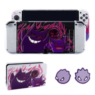 Nintendo Switch NS & OLED Case, Gengar Protective Cover for Switch OLED & Switch NS, Skin for Switch