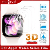 ฟิล์มกันรอย เต็มจอ ลงโค้ง สำหรับ Apple Watch Series 11 10 42mm 46mm ฟิล์ม Screen protector 3D Curved