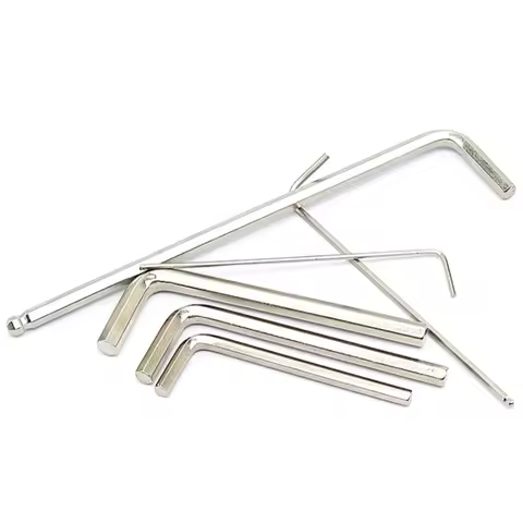 1~10Pcs Inch Allen key Wrench 1/16 5/64 3/32 1/8 5/32 3/16 7/32 1/4 5/16 3/8 1/2 L Shape Ball End Lo