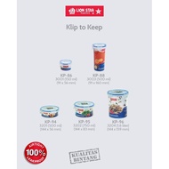 BUNTON Lion Star Klip to Keep KTK Refrigerator Storage Sealware 4 Sides Microwave Safe OK Safe LS Li