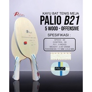 Palio B21 Offensive Table Tennis Bat Wood