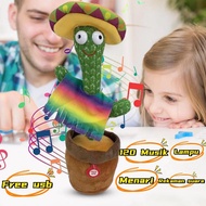 Rocking Cactus Toy Rocking and Talking Cactus Doll Talking Jogging Cactus Gift Set Toys