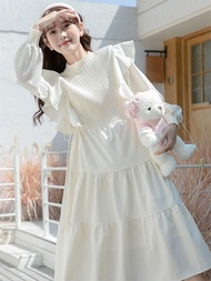 Halloween Charming Exclusive Cute Cute Fashionable Korean Style Plain Autumn Matching Womens Dress B