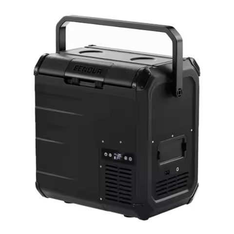 D18 12 Volt Car Refrigerator Portable Freezer 19Qt/18L Battery Solar Powered Cooler 25W -450 12/24V 