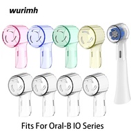 WURIMH924YYI 4PCS Toothbrush Heads Dustproof Cover, Replacement Heads Transparent Electric Toothbrus