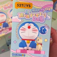 Ready Stock Genuine 52TOYS Doraemon Beautiful Day Mystery Box Movable Clockwork Doll Trendy Play Fig