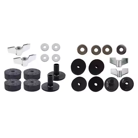 Cymbal Replacement Durable Hi Hat Clutch Felts Accessory Cymbal Stand Felts Drum Cymbal Felts Pads C