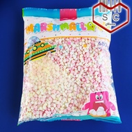 Mini Marshmallows 680g Scramble Shake Toppings Mallows Supercharge