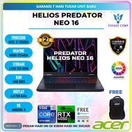 laptop acer helios predator neo rtx 4050 core i5 gen 13 16gb 512gb - unit only ram 16gb