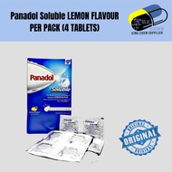 Panadol Soluble LEMON FLAVOUR PER PACK (4 TABLETS)