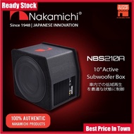 Nakamichi NBS210A - 10" Active Subwoofer Box 1000W | Woofer Kereta | Car Woofer | NBS 210A