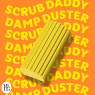 SCRUB DADDY Damp Duster Reusable PVA Cleaning Sponge, Scratch-Free, 2 Colors for Tight Grooves & Dus