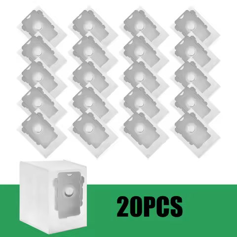 20 Packs Vacuum Bags Compatible with IRobot Roomba Clean Base I7, i7+, I8, i8+, I3, i3+, I4, i4+, I5