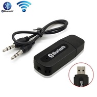 Bluetooth Audio Receiver Car - Usb Wireless Speaker Music Stereo 3.5mm Receiver Adapter Plus Kabel Aux