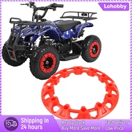 Lohobby อุปกรณ์ป้องกันกระทะล้อแบบล้อ ATV อะไหล่แต่งยางฝาครอบป้องกันขอบยางอเนกประสงค์สำหรับรถ ATV