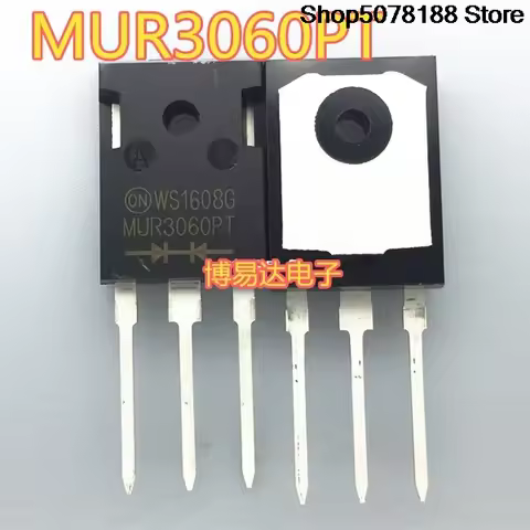 5 pieces MUR3060PT MUR3060 TO 247 30A 600V Fast Recovery diode original