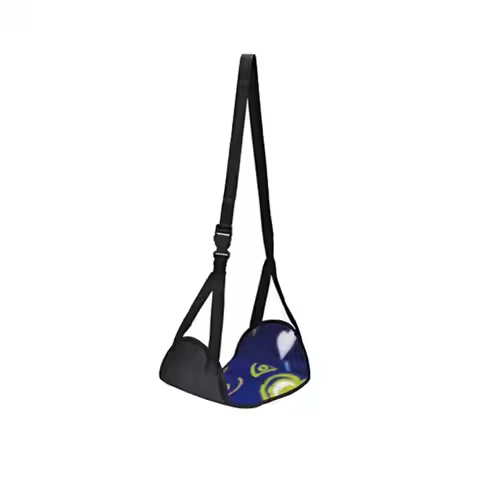 1 Set Hammock Adjustable Strong Load-bearing Ergonomic Have A Rest Oxford Tarpaulin Foot Rest Travel