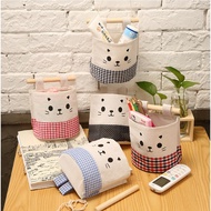 Cotton Linen Waterproof Hanging Pocket Cloth Door Storage Bag