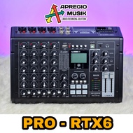 Recording Tech PRO RTX6 RT X6 USB Mixer with PAD Effect