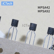 50/20/10Pcs Original MPSA42 MPSA92 A42 A92 Transistor