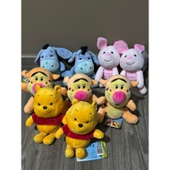 Disney Winnie Eeyore Pigley Tigger Medium Plush