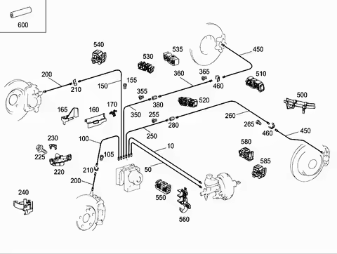 New for Car OE4G0611775C 6Q0122101AQ 6X0611775 8D0611775 A1645010282 A1660181182 A1664200348 A204420