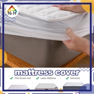 Mattress Protector Cover Fitted Bedsheet Set Queen /King /Twin/Single