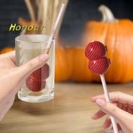 [Honour-t] Tea Strainer 2 In 1 Silicone Drinking Straw Tea Steeper Mate Tea Filter Removable Portabl