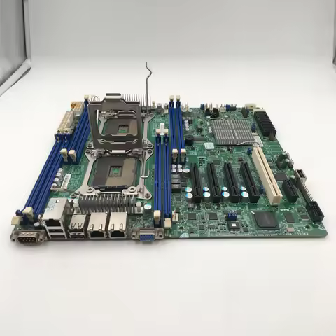 For SuperMicro Server Motherboard LGA2011 Support E5-2670/2660 DDR3 Will Test Before Shipping X9DRL-