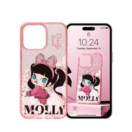 POP MART 茉莉 Daily Look Series-Phone Case for iPhone 15 Pro Max/16 Pro/16 Pro Max