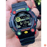 (OFFICIAL MALAYSIA WARRANTY) Casio G-SHOCK G-7900-1 MATMOTO MAT MOTO Black Resin Watch G-7900 G7900 