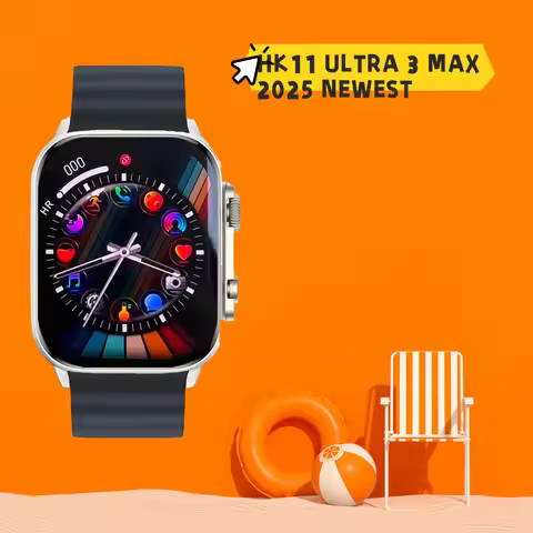 HK11 Ultra 3 Smart Watch Amoled Screen 2GB AI Translate Local Album Music Sports Watch Men's Smart W