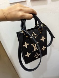 LV 黑色 Monogram Mini 手袋 Louis Vuitton (LV) Petit Sac Plat