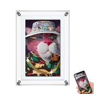 10 Inch Acrylic Cloud Smart Video Vphoto Bulk Marcos De Foto Digital Picture Frame Wifi Moldura Digital Photo Frames With Wifi