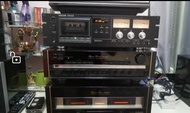 Pioneer Teac Cassette deck pre amp and power amp set