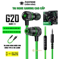 Plextone G20 gaming headset with removable mic - Genuine G20 Plextone wired gaming headset