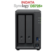 Synology DiskStation DS725+ AMD Ryzen R1600 NAS network hard drive, 4GB, 2.5GbE, 2 bays, genuine pro