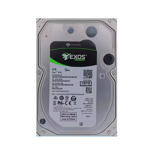 New Exos 7E10 Enterprise 8TB NAS Hard Drive 7200RPM 256MB Cache 3.5inch SATA HDD ST8000NM017B For NA