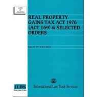 Real Property Gains Tax Act 1976 (Act 169) and Selected Orders- As at 5th July 2023