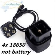 MALCOLM 18650 Battery Box 5V USB For Bike Light Battery Cover Battery Holder 4Slot/6Slot 18650 Lithium Battery Battery Pack