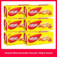 Richeese Zhixin Stick Yajeayour Corncob Nabodi Nabati Cheese Wafer Biscuit Import Casual Snacks