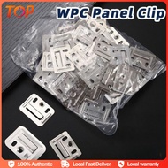 Durable WPC Clips Stainless Steel Wall Board Ceiling Fluted Cladding Clip For WPC Installation100PCS