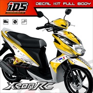 Terbaru Decal Xeon RC Full Body Stiker Xeon RC Karbu Full Body Desain Mandalika