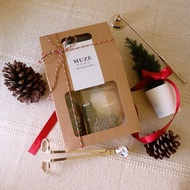 【DIY材料包】手作花草香氛燒杯蠟燭 附教學影片 贈限量蠟燭鈎