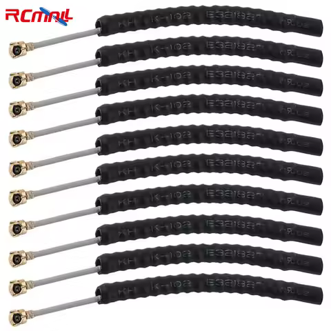 RCmall 868MHz 915MHz LoRa Antenna GSM I-PX 1.13 UF.L Antenna Built-in 2DBi for LORA LORA32U4II (Pack